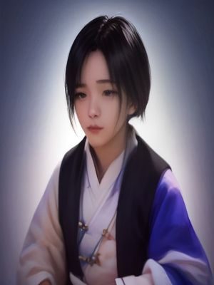 非人哉角色图鉴大全封面，软精装，展示哮天犬与申公豹等角色全身设定图，背景为水墨风格